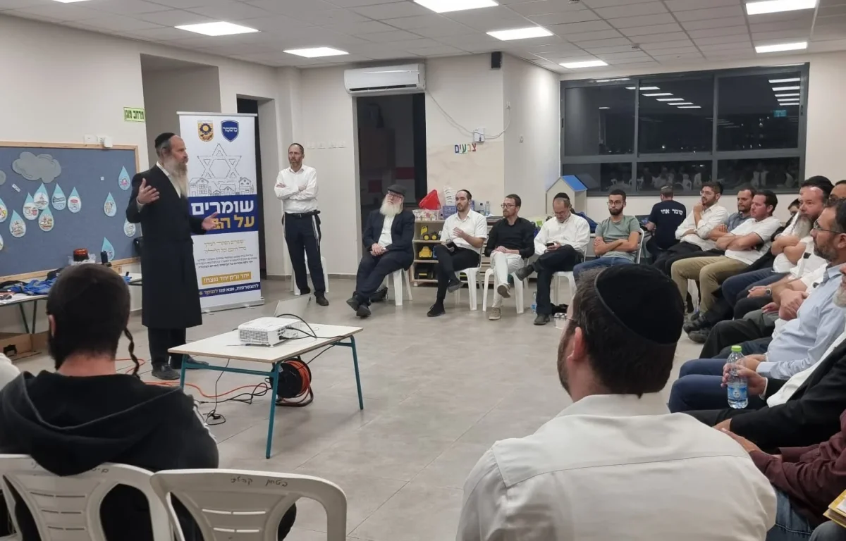 מגבירים את הביטחון: ארגון "השומר החדש" הקים מערך מתנדבים 