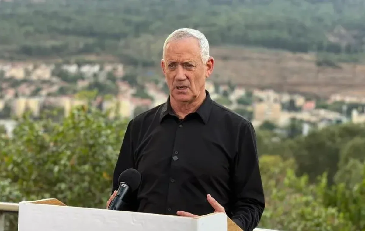גנץ על הגזרה הצפונית: "לא נחזור ל-6 באוקטובר" גנץ על הגזרה הצפונית: "לא נחזור ל-6 באוקטובר"