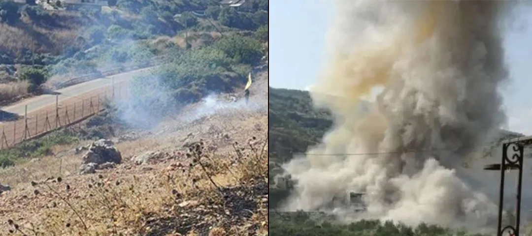 ההסלמה בצפון: כטב"מ מגבול לבנון יורט בהצלחה; אזעקות נשמעו ההסלמה בצפון: כטב"מ מגבול לבנון יורט בהצלחה; אזעקות נשמעו