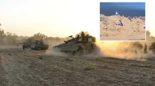 מחזירים עטרה ליושנה: דגלי ישראל לכל אורך חוף עזה 