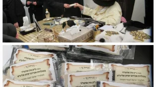 קידוש ה': האדמו"ר חיזק את הבחורים המיוחדים והעניק שי נדיר
