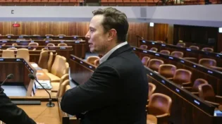 היו"ר אוחנה הציג למאסק את מליאת הכנסת