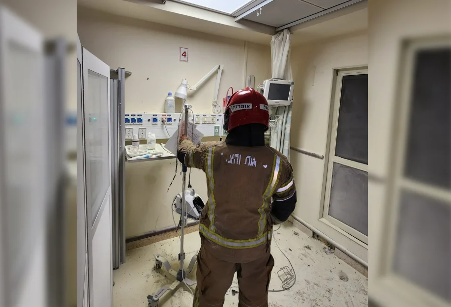 אסון בבית החולים קפלן: מטופל נספה בשריפה שפרצה במחלקה