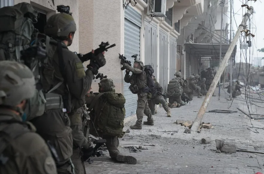 הותר לפרסום: אוגדה 98 פועלת בחאן יונס ופרצה את קו ההגנה