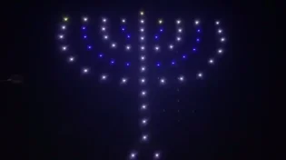 מופע רחפנים מרהיב מעל שמי אופקים