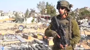 בצה''ל מציגים את כמות הנשק הכי גדול שנתפסה