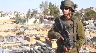 בצה''ל מציגים את כמות הנשק הכי גדול שנתפסה
