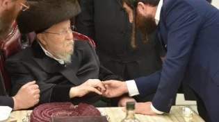 האדמו"ר&nbsp;ביקש מח"כ סוכות לחזק את ההתיישבות החסידית ביו"ש