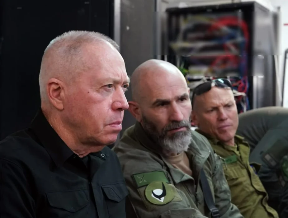 בתמונה: שר הביטחון יואב גלנט