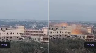 תיעוד מעזה: השמדת מבני ומנהרות טרור על ידי צה''ל