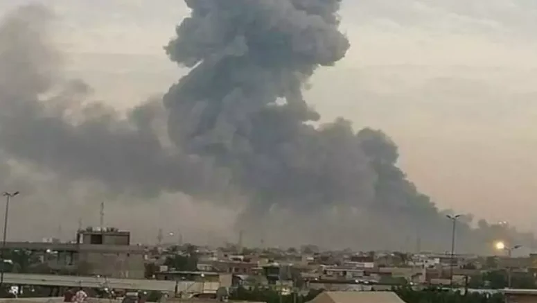 תיעוד מהתקיפה בבגדד