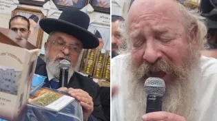 יום הילולה של הרב כדורי: גדולי ישראל בתפילה בציונו