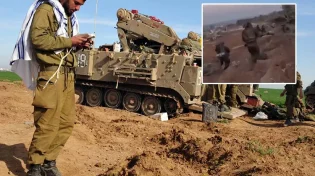 צפו: מחבל יצא מהמנהרה באמצע תפילת מנחה