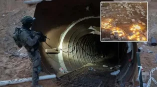 בהילוך איטי: תיעוד מדהים של השמדת תוואי מנהרה