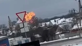 רוסיה: מטוס תובלה שבו שהו שבויי מלחמה מאוקראינה התרסק