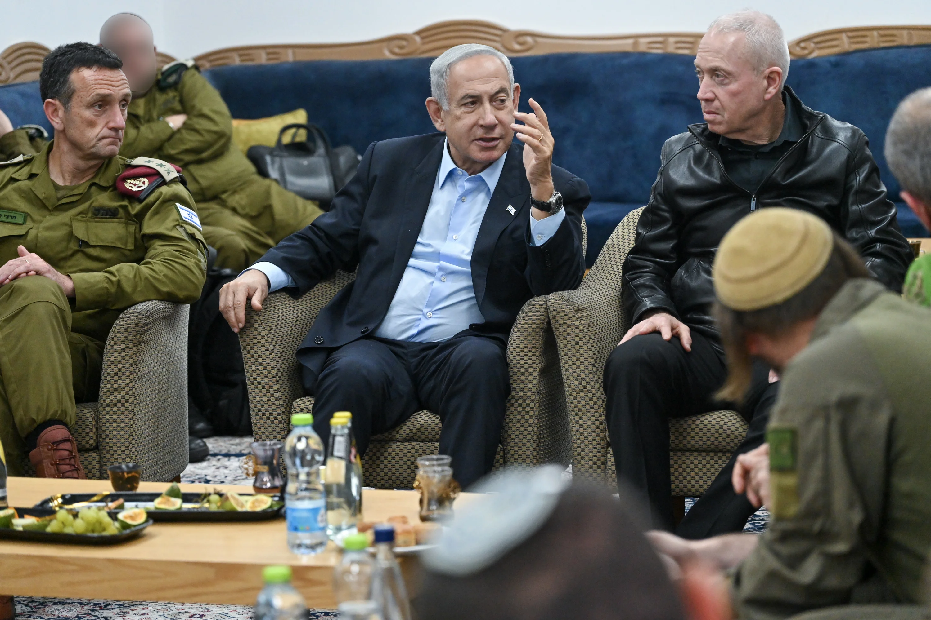 גלנט, נתניהו והלוי גלנט, נתניהו והלוי