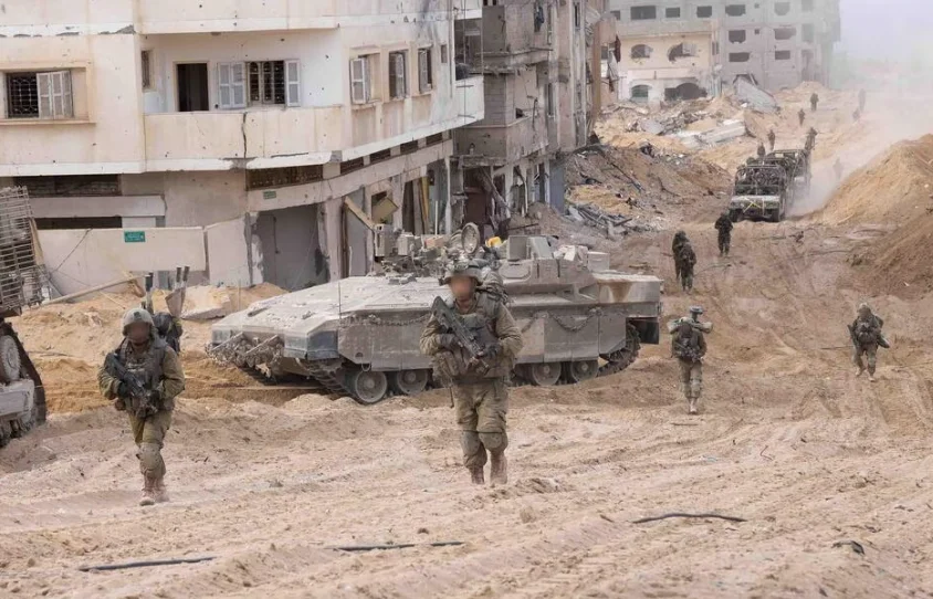 כוחות צה"ל ברצועת עזה כוחות צה"ל ברצועת עזה