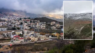 לא רק בחרמון: הצפון מתחיל להיצבע בלבן