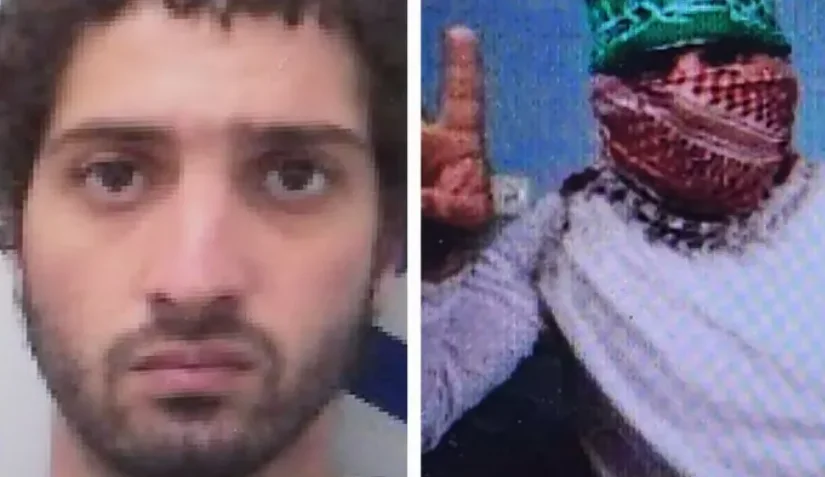 הנאשם. צילום: דוברות המשטרה