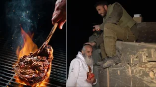 "כל חייל זה יהלום": הרב שארגן ערב על האש ענק לחיילים