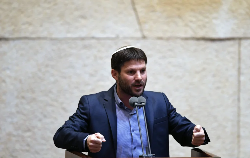 שר האוצר בצלאל סמוטריץ' בכנסת