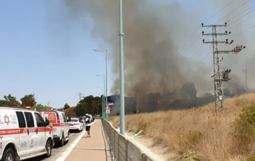 זירת הנפילה בקריית שמונה זירת הנפילה בקריית שמונה