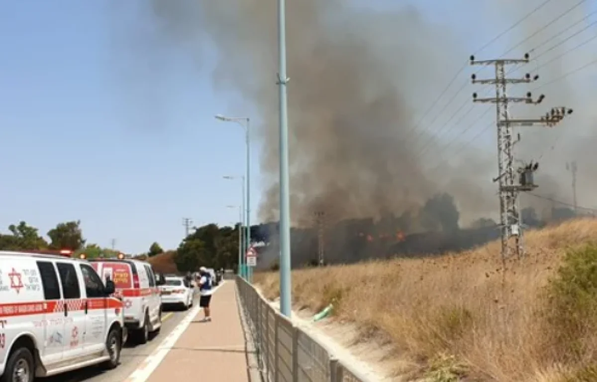 זירת הנפילה בקריית שמונה