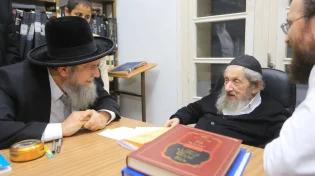 במה דנו הגר"ד לנדו וגאב"ד עליית חנניה?