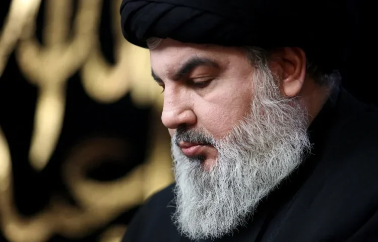 חסן נסראללה. קיבל הוראה "לא להרחיב את העימות" חסן נסראללה. קיבל הוראה "לא להרחיב את העימות"