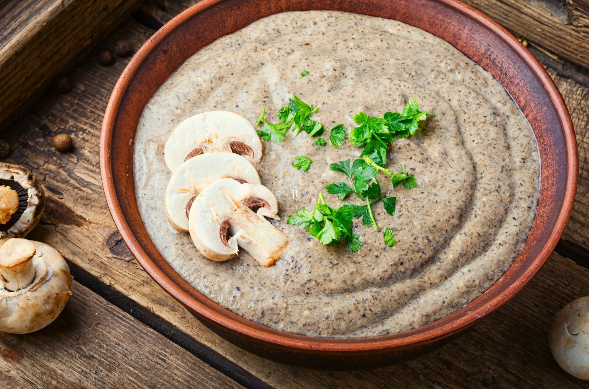 מרק פטריות מוקרם באפס זמן עבודה מרק פטריות מוקרם באפס זמן עבודה