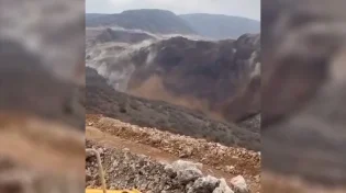 מפולת ענק בכור הזהב: צפו בתיעוד מטורקיה