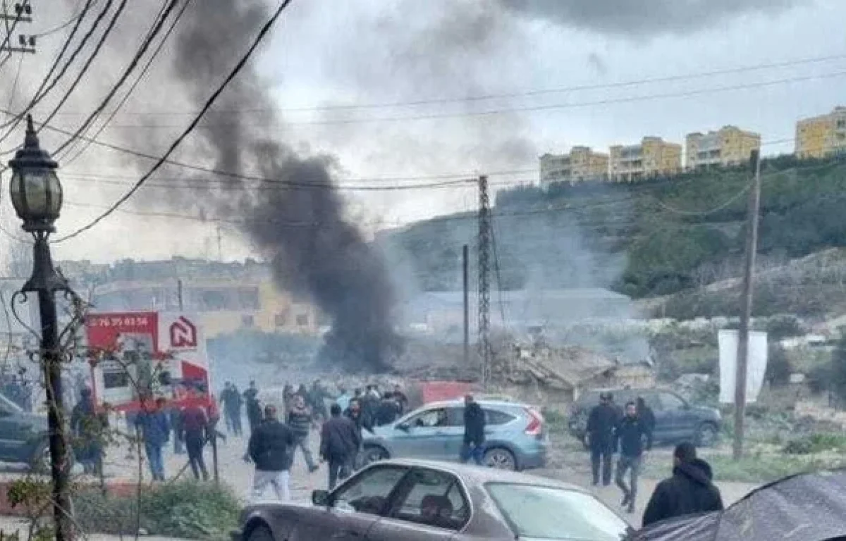 תיעוד מתקיפות צה"ל בלבנון 