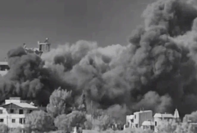 רגעי התקיפה בתיעוד שפרסם דובר צה"ל