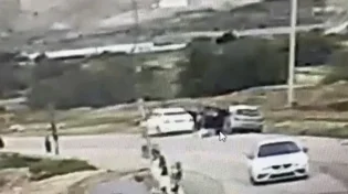 צפו: הפעילה הגיעה להגן על הפלסטינים והותקפה על ידם