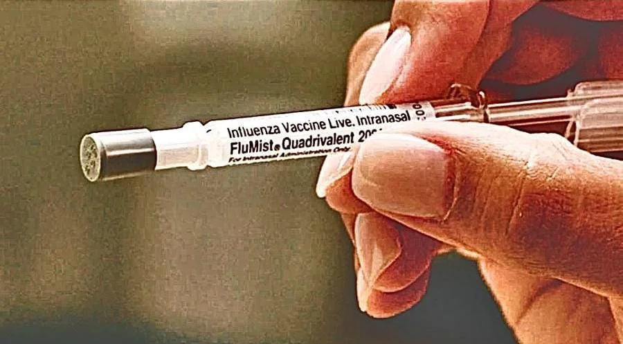 חיסון נגד שפעת בתרסיס לאף