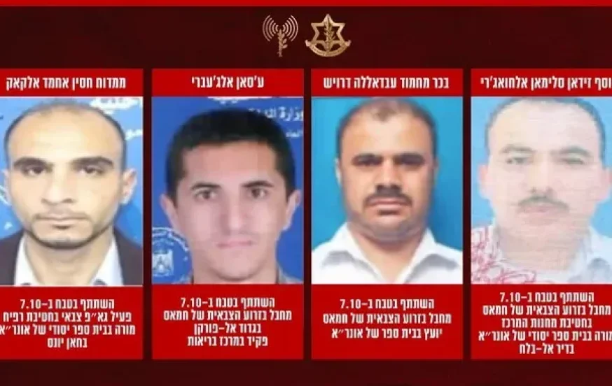 עובדי אונר"א שחברים בארגוני הטרור 