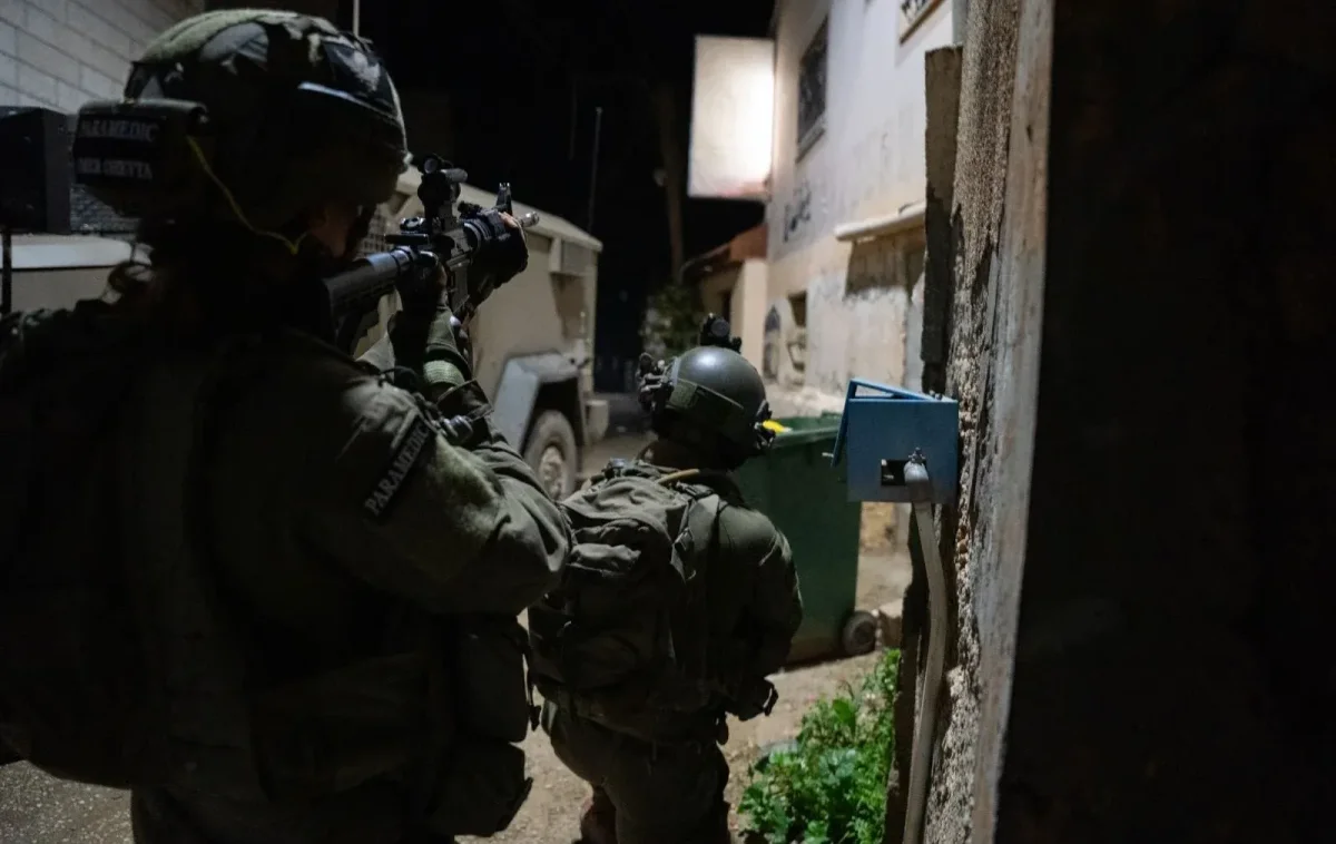 לוחמי צה"ל פועלים באיו"ש לוחמי צה"ל פועלים באיו"ש