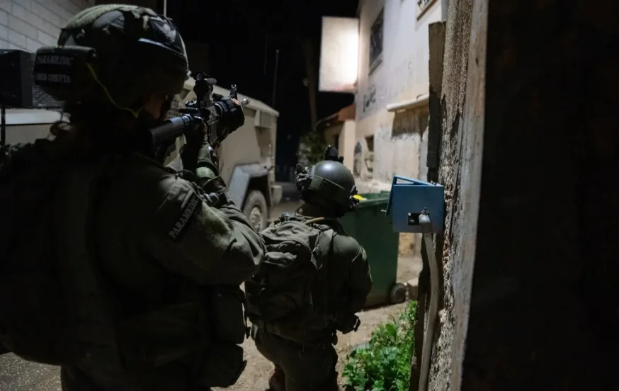 לוחמי צה"ל פועלים באיו"ש לוחמי צה"ל פועלים באיו"ש
