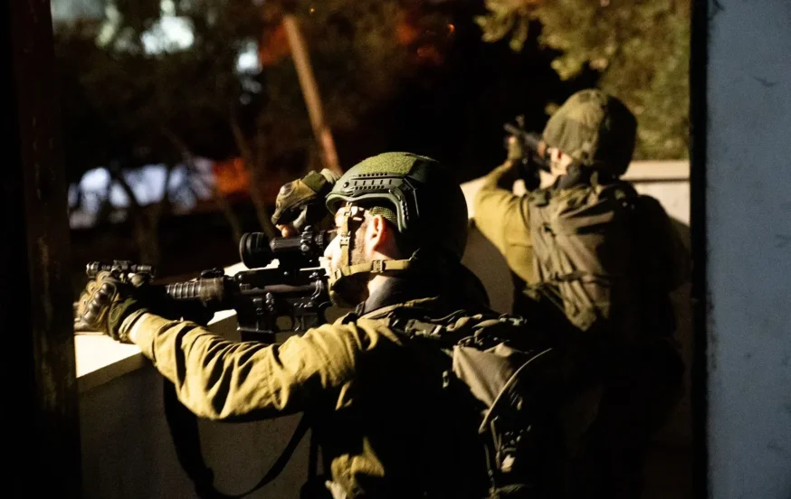 פעילות כוחותינו הלילה. 