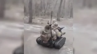 בשדה הקרב ברוסיה מציגים את הנגמ"שון 