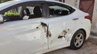 בהלה בספארי ברמת גן: קרנף נגח ברכב עם ילדים קטנים