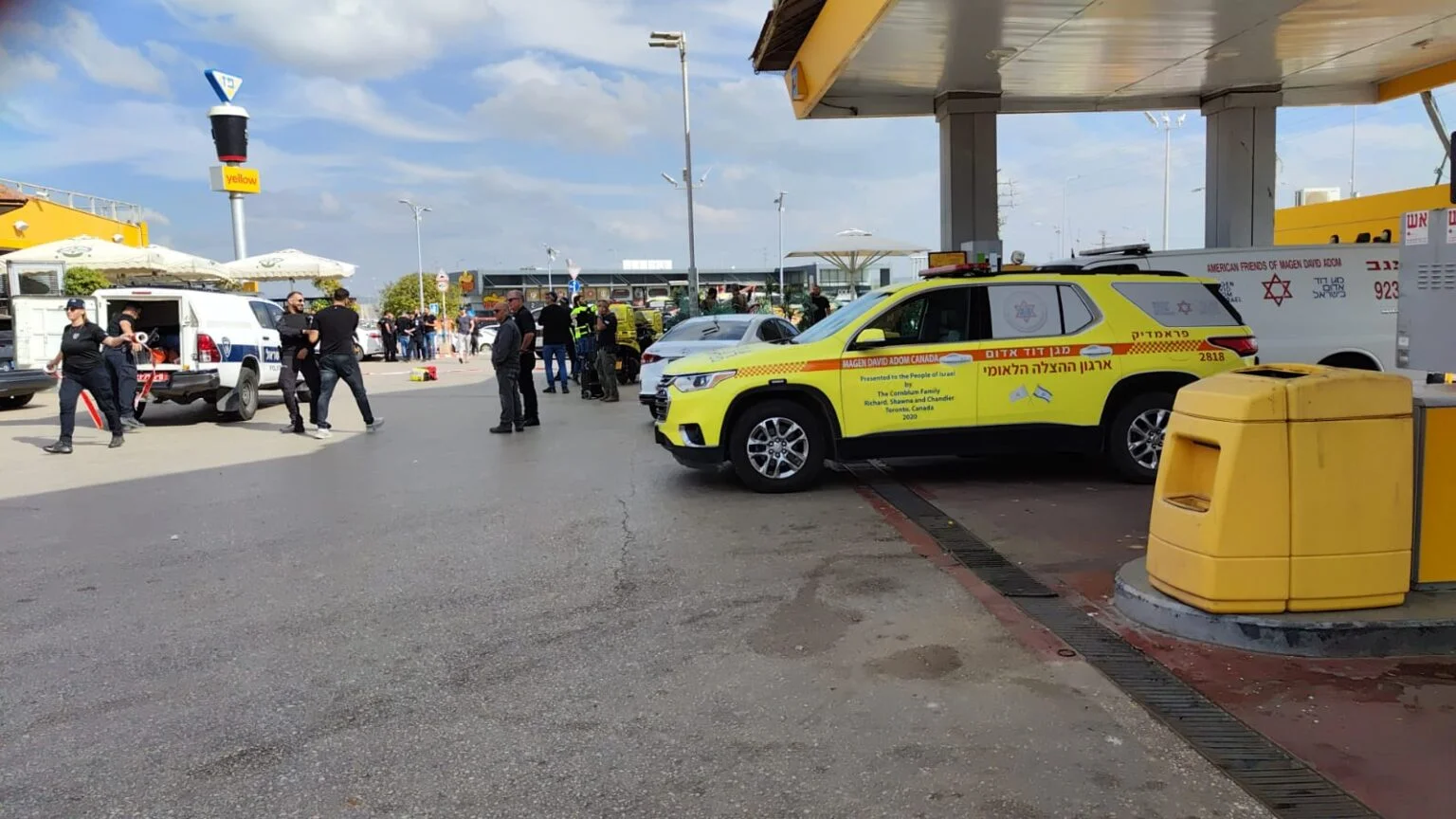 זירת הפיגועץ 