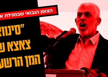 הצופן הנבואי שבמגילת אסתר: "סינוואר צאצא של המן"