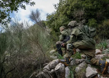 לוחמי צה"ל בגבול הצפון.