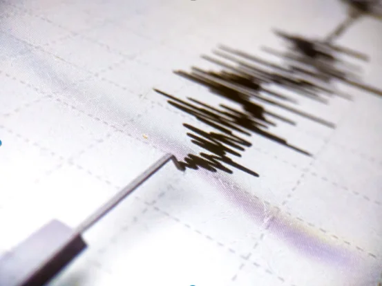 רעידת אדמה, אילוסטרציה. 