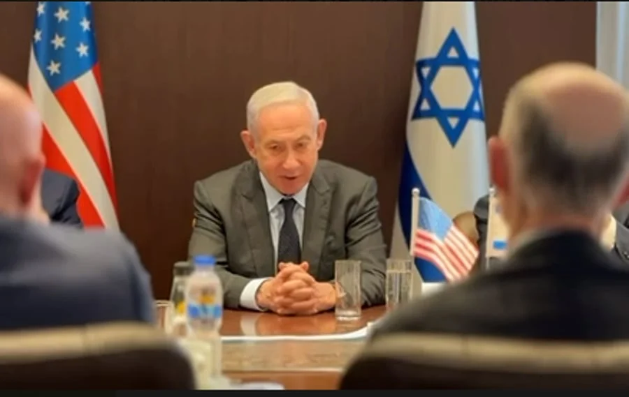 רה"מ נתניהו בפגישה עם הסנטור ריק סקוט