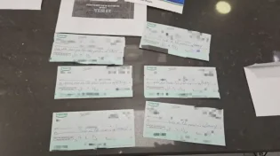 במהלך הסיור: צ'קים בסך 700 אלף ש"ח נמצאו בתחנת הרכבת 