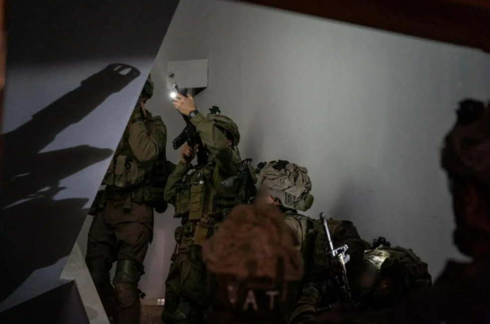 לוחמי עוצבת הקומנדו ברצועת עזה.