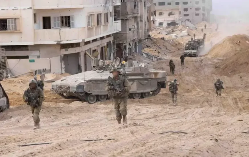 כוחות צה"ל ברצועת עזה. כוחות צה"ל ברצועת עזה.