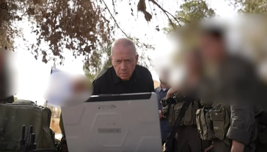 השר גלנט בביקור במפקדת אוגדה 98. השר גלנט בביקור במפקדת אוגדה 98.